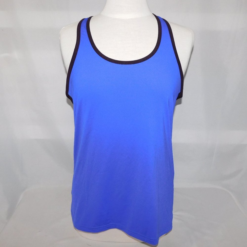 Gapfit Royal Blue / Purple Black Activewear racerback Tank Top Gap Fit Womens L